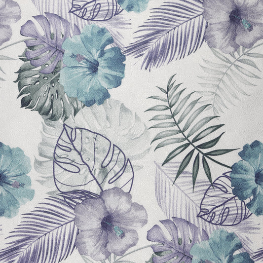 Lino Italiano Flores Tropicales