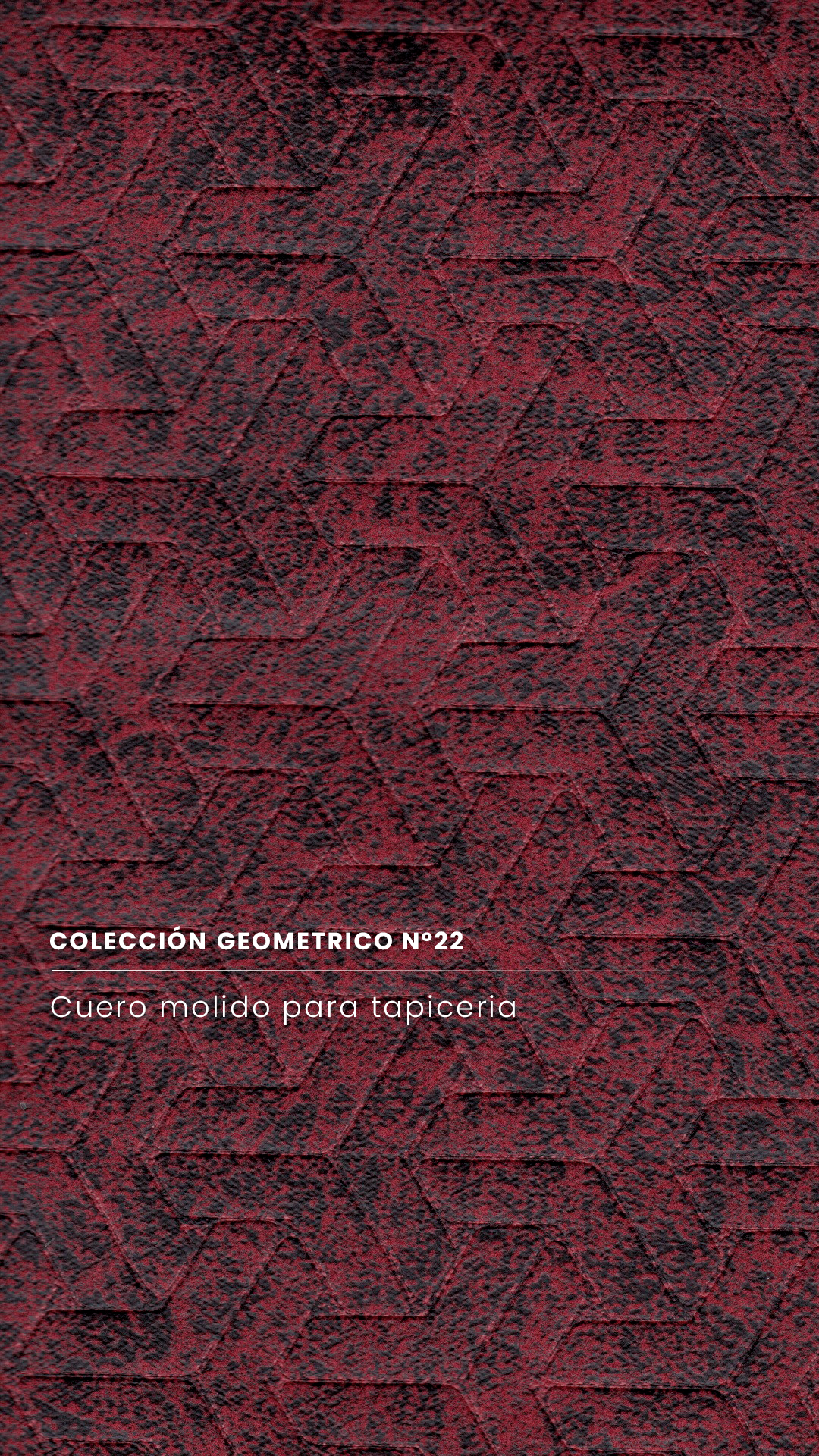 Cuero Molido Geometrico